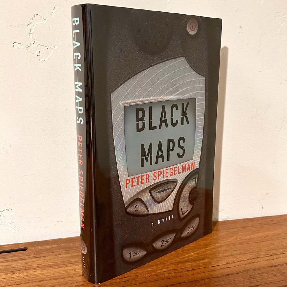 BLACK MAPS Peter Spiegelman SIGNED 1st 2003 Financial Industry Thriller LN/LN