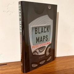 BLACK MAPS Peter Spiegelman SIGNED 1st 2003 Financial Industry Thriller LN/LN