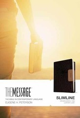 The Message Slimline (Leather-Look, Brown/Saddle – Imitation Leather – Very Good