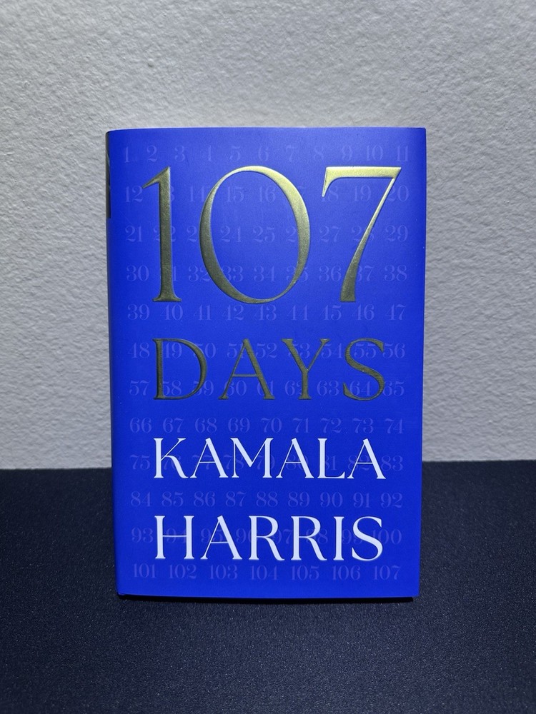 SIGNED Kamala Harris 107 Days BOOK 1st Edition Vice President Autographed NEW