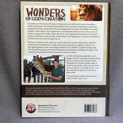 Wonders of God’s Creation By Eric Lyons Homeschool Science Supplement Book
