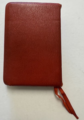 Oxford Holy Bible Scofield Reference Ed KJV Concordance Red Morocco Leather 1945