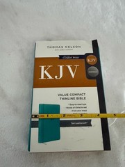 KJV Value Thinline Bible Compact Imitation Leather Red Letter Edition New