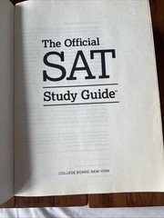 The Official SAT Study Guide College Board Test Prep Exam Practice Book Unused