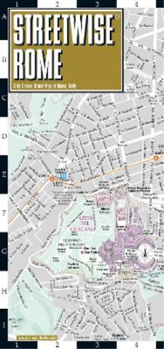 Michelin Streetwise Rome Map – Laminated City Center Street Map of Rome, I (Map)