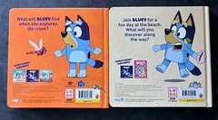 BLUEY Board Books -Set of 2 – The Beach / The Creek – Puffin 2018 – As New Cond.