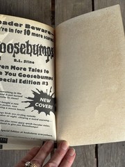 Special Edition #6 More & More Tales to Give You Goosebumps Vintage Book Horror