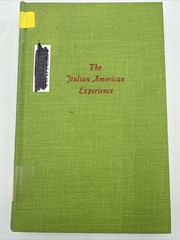 The Italian American Experience Before The Civil War 1975 HC Giovanni Schiavo