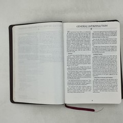 The Inspirational Bible Max Lucado Word Publishing 1995 Leather leather Maroon