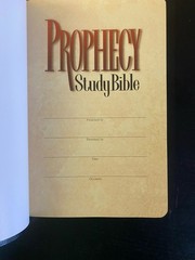 Prophecy Study Bible NKJV John Hagee Leather Gilt Edging