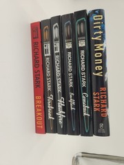 6 Richard Stark Parker PB Books 17-21, HC 24 Breakout Firebreak Dirty Money