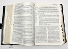 Life Application Study Bible KJV Large Print Black Bonded Leather Tyndale