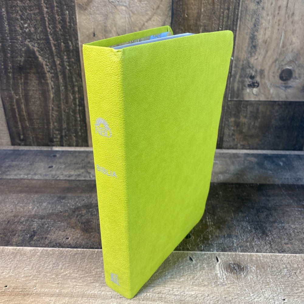 Biblia de referencia visual verde limon/ Visual Reference Bible Lime Green: NBD