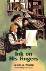 Ink on His Fingers (Louise a. Vernon Historical Fiction Series, 12) by Louise A