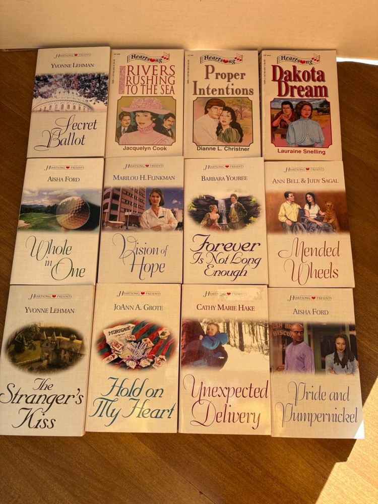 Heartsong Presents Lot of 12 Paperback (See Photos for Titles)