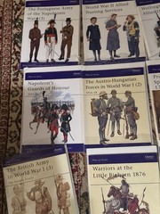Osprey Men-at-Arms Various Series Illustrated Military War Book Lot of 69