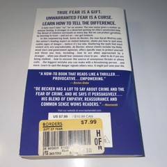 The Gift of Fear by Gavin De Becker Mass Market Dell Publishing 1998