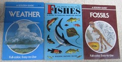 14 Golden Press Nature Guide Lot Rocks Stars Flowers Fossils Insects Weather +