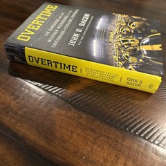 SIGNED Overtime: Jim Harbaugh and the Michigan Wolverines By John U. Bacon