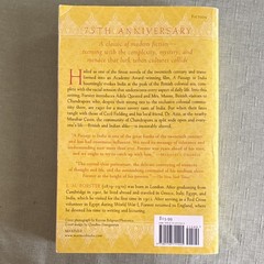 Mariner A Passage to India 75th Anniversary Paperback Novel by E. M. Forster