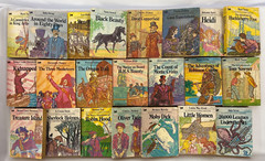 Moby Books Illustrated Classic Editions Mini Paperback Books Lot of 22