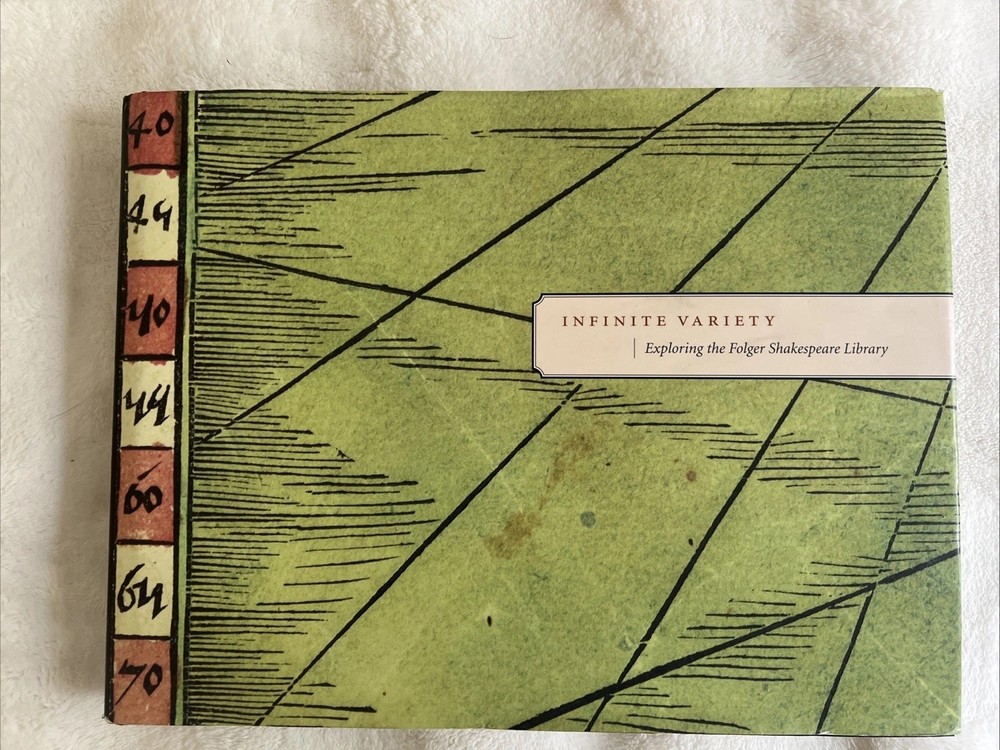 Infinite Variety: Exploring the Folger Shakespeare Library HC + Shakespeare Life