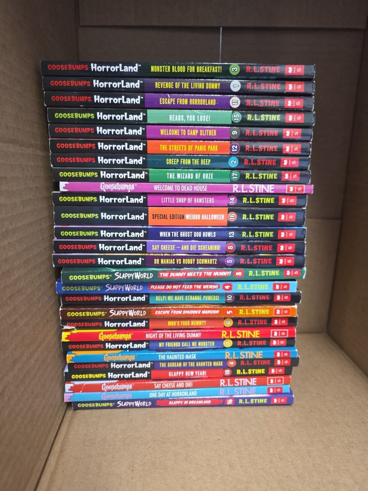 Goosebumps books (Lot)