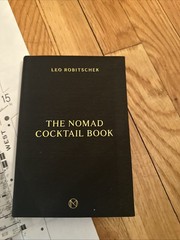 The Nomad Cookbook /D.Humm and W.Guidara +cocktail Book /map/ Author Signed Mint