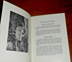 (2) T.E. Lawrence Booklets- Clouds Hill & Simple Facts – VGC