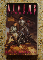 4 Book Lot – ALIENS: GENOCIDE, ROGUE, ALIEN HARVEST, NIGHTMARE ASYLUM Bantam PB