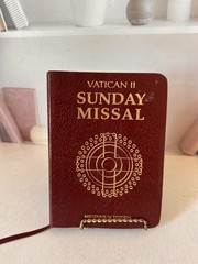 Vatican II Sunday Missal 2001 Red Soft Leather Millennium Edition