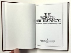 Worrell New Testament by A. S. Worrell 1980 Hardcover Gospel Publishing House