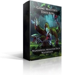 D&D 5e Nord Games 1012 GM’s Toolbox: Wandering Monsters Deck: Waterways (5E)