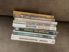 Set Up Eight Various Authors, Western Paperback Books