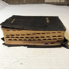 Vtg King James Version Holy Bible Red Letter Edition National Bible Press CRI