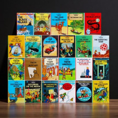 The Adventures of Tintin – 23-Book Complete Collection Box Set, Full Edition