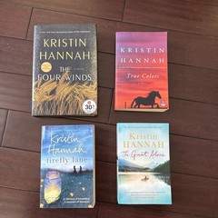 Kristin Hannah 4 Book Lot – (3 Paperback, 1 Hardcover) – VGC