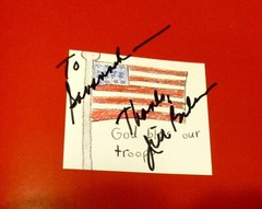 2012 Jill Biden Don’t Forget, God Bless Our Troops SIGNED Hardcover Book RARE!