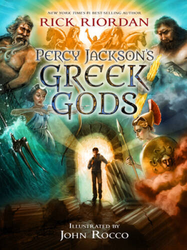 Percy Jackson’s Greek Gods – Hardcover By Riordan, Rick – GOOD