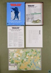 BULGE: Battle for Ardennes (WWII War Game) Box Set SPI 2850