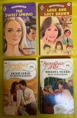 variety lot of vintage romance novels – Second Chance-Sillouette-Harlequin plus