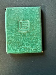 1921 Small Book MAN WITHOUT A COUNTRY Classic Literature NY Little Leather