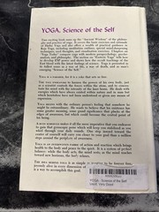 YOGA: Science of the Self, Hardcover, Marsha Moore and Mark Douglas, 1967