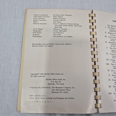 Martha White Southern Baking Book, Spiral Bound , Vintage 1983, 6″ X 8.5″