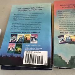Disney THE NEVER GIRLS Book Lot #1-4, 6-12 By Kiki Thorpe Paperback Pb