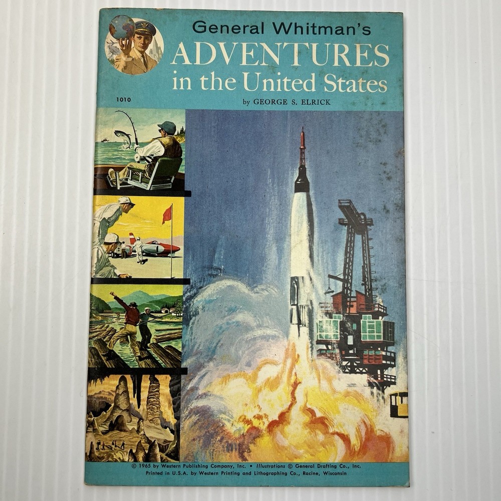 General Whitman’s Adventures in the United States by George Elrick (1965)Vintage