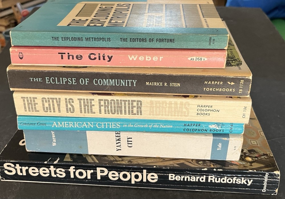 Cities Urbanism Architecture City Life Design History 7 Books Lot Metropolis