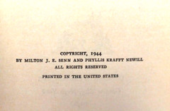 All About Feeding Children by Milton J. E. Senn M.D. & P.K. Newill 1946
