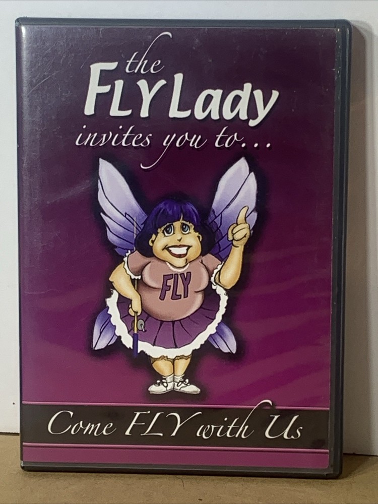The FlyLady Invites You To…Come Fly With Us (DVD,2004)MINT DISC Free Ship RARE