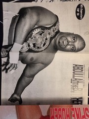 Gong Wrestling Magazine Special August Issue Japan 1978 Abdullah The Butcher